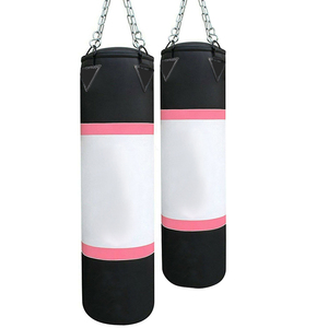Saco de Boxeo de Alta Calidad Hecho de Cuero para Entrenamiento de Kick Boxing y MMA, Equipo de Boxeo de Primera Calidad, Sacos de Boxeo Pesados con Base - Product Image 3