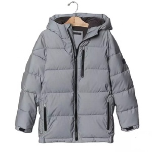 Chaqueta de Invierno Acolchada con Capucha y Logotipo Personalizado, Estilo 2023, Relleno de Algodón, para Hombre, Servicio OEM - Product Image 6