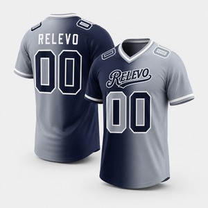 Maillot de baseball unisexe personnalisé en gros, respirant, séchage rapide, 100 % polyester, service OEM sur mesure - Product Image 3