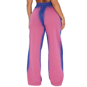 กางเกงวอร์มขาบานทรงจ็อกเกอร์สำหรับผู้หญิง ผ้าฝ้ายออร์แกนิค 100% คุณภาพพรีเมียม ซักกรด ดีไซน์สั่งทำได้ แฟชั่นไฮสตรีทสำหรับฤดูหนาว - Product Image 3