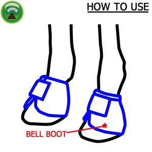 Bell Boots Equine Ballistic <b>Hoof</b> Overreach Horse Accessories - Product Image 6