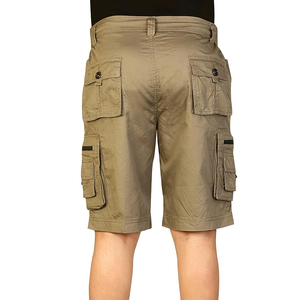 Short cargo décontracté en toile extensible à taille mi-haute, respirant, coupe-vent et séchage rapide, avec logo personnalisé, vente en gros 2026 - Product Image 2