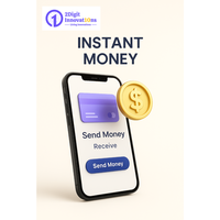 2digitinnovations TDIPL4 Aplicación Móvil para Transferencia Directa de Dinero en Contado con Funciones Personalizadas Multi-OS (MAC//Linux/) en Stock