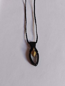 Handmade Brown Macrame Moonstone Pendant <b>Necklace</b> Adjustable Boho Healing Ethnic <b>Statement</b> Jewelry Wholesale - Product Image 2