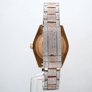 Reloj Mecánico Automático de Acero Inoxidable para Hombre, de Lujo y Estilo Vintage, Marca NYC DIAMOND EMPIRE, Caja Cuadrada de 41 mm, Movimiento Japonés - Product Image 5