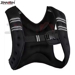 Premium Weighted Vest For <b>Strength</b> <b>Training</b> Cardio Running Workout Designed With Adjustable Straps Comfortable - Product Image 2