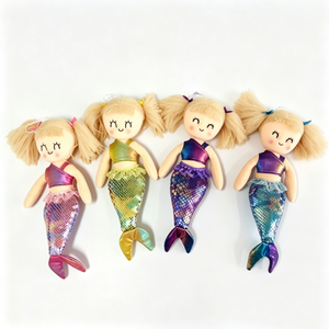 Colección <span class=keywords><strong>de</strong></span> peluches <span class=keywords><strong>de</strong></span> princesas del océano personalizadas para niñas, juguete <span class=keywords><strong>de</strong></span> peluche <span class=keywords><strong>de</strong></span> cola <span class=keywords><strong>de</strong></span> <span class=keywords><strong>sirena</strong></span> con brillantina <span class=keywords><strong>de</strong></span> colores, muñeca <span class=keywords><strong>de</strong></span> peluche suave con pelo <span class=keywords><strong>de</strong></span> hilo. - Product Image 2