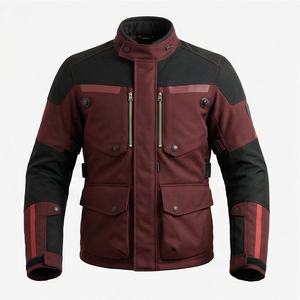 Veste de moto en cuir véritable pour homme de qualité supérieure, nouvelle arrivée, vestes de moto d'hiver, protections amovibles, personnalisables - Product Image 1