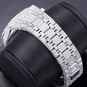 Montre Moissanite Iced Out Hip Hop de Luxe – Fournisseur pour Revendeurs - Product Image 3