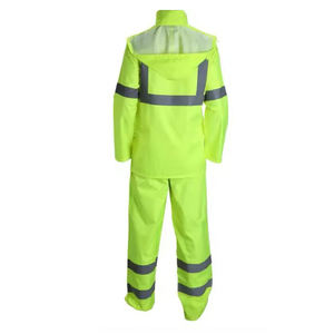 Uniformes de Trabajo IOTA SPORTS al por Mayor, Diseños Personalizados, Franjas Reflectantes, Uniformes de Seguridad Unisex de 2 Piezas, Conjuntos Personalizados - Product Image 2