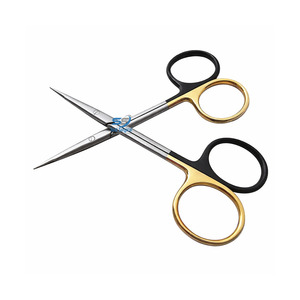 กรรไกรตัดเส้นเอ็น Stevens ระดับมืออาชีพ ขนาด 11.5 ซม. ด้ามจับสีทอง ทำจากสแตนเลสสตีลคมกริบ สำหรับการผ่าตัด - Product Image 1