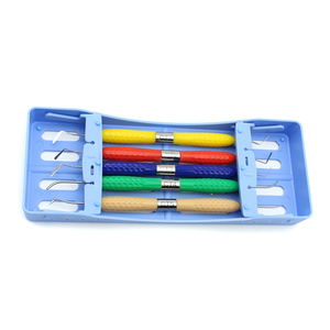 Kit de Restauración Dental Estética de 5 Piezas, Espátulas Dentales con Mango de Silicona para Reparación de Resina Compuesta - Product Image 4