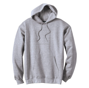 Ventes en gros de sweats à capuche surdimensionnés pour hommes en coton 100% personnalisés OEM, basiques en coton mélangé, impression sérigraphique de haute qualité - Product Image 3