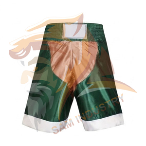 Nouveaux uniformes de boxe professionnels fabriqués sur mesure en polyester/coton avec impression par transfert thermique - Product Image 6
