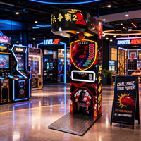 Machine de boxe BLEE à fort rendement, testeur de force commercial, jeu d'arcade avec écran LED pour centre de divertissement