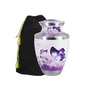 Urna Funeraria de Aluminio Grande, Clásica y Elegante, de Excelente Calidad, para Cenizas de Adultos, Decorativa y Conmemorativa - Product Image 6