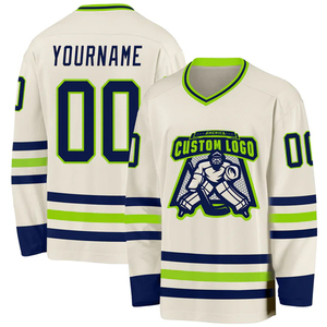 Vêtements de sport de hockey haut de gamme, uniforme d'équipe personnalisé avec sublimation intégrale et design athlétique brodé - Product Image 1
