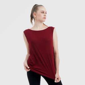 Slim Fit Women Sleeveless Shirt Breathable Fitness Wear Tank <b>Tops</b> New Style Solid Color Women Gym Training Tank <b>Tops</b> OEM - Product Image 6