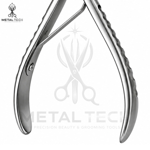 Pince de dépose d'extensions capillaires en acier inoxydable finition satinée, ouvre-anneaux micro-liens à double trou, outil de salon pour la destruction de liens à la kératine - Product Image 5