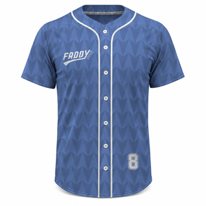 Maillot de baseball personnalisé en sublimation, respirant en mesh, entièrement boutonné, vêtements de sport pour hommes, uniformes d'entraînement d'équipe, streetwear hip-hop - Product Image 1