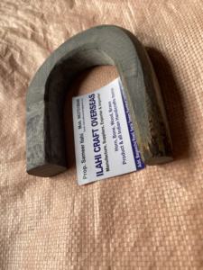 Mango de cuerno de búfalo sin terminar con forma de nariz, ideal para manualidades personalizadas y producción de bastones hechos a mano. - Product Image 6