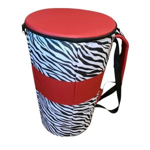 Darbuka Doumbek Grande y Colorida de 18'' con Funda Acolchada de Nailon Premium (Marrón) - Product Image 5