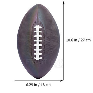ลูกรักบี้ยางอย่างดีรุ่น FMS-RF-505 ยี่ห้อ Official FRONT MAN SPORTS เป็นมิตรกับสิ่งแวดล้อม ทนทาน เหมาะสำหรับฝึกซ้อมและการแข่งขันทีม - Product Image 4
