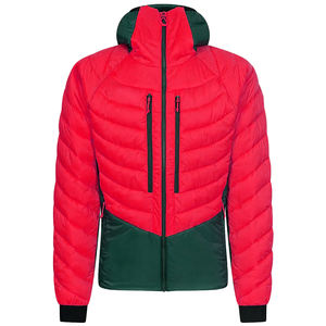 เสื้อแจ็คเก็ตบุใยฝ้ายน้ำหนักเบาพับเก็บได้สำหรับผู้ชาย มีฮู้ด กันหนาว เหมาะสำหรับวิ่ง เดินทาง และเดินป่า - Product Image 5