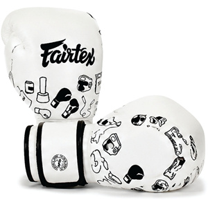 ถุงมือชกมวย Fairtex แบบสั่งทำพิเศษ สำหรับฝึกซ้อม ระดับมืออาชีพ คุณภาพสูง หนังแท้ ปิดแบบตีนตุ๊กแก ถุงมือซานด้า สำหรับผู้ใหญ่ - Product Image 4