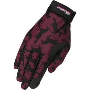 Guantes de equitación antideslizantes Servicio OEM Guantes de equitación Cuero Personalizado Equitación Ecuestre Guantes Jinete de carreras de caballos - Product Image 6