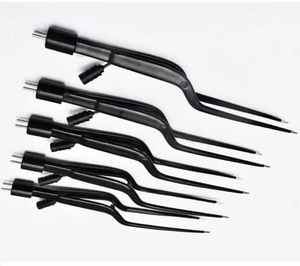 Ensemble de 5 pinces bipolaires à baïonnette manuelles antiadhésives de qualité supérieure, de type américain, en acier inoxydable de qualité chirurgicale, autoclavables - Product Image 5