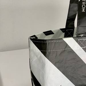 <b>Cheap</b> Promotional Shopping Customize Laminated Rpet Non Woven <b>Tote</b> <b>Bag</b> Personalizable Custom Logo and Design Plastic RPET <b>Bag</b> - Product Image 6