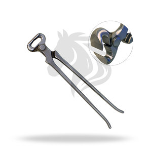 Pince à sabots demi-ronde en acier inoxydable de 12 pouces – Outil vétérinaire pour chevaux, bovins, porcs – Réutilisable, durable, pour la coupe et l'entretien - Product Image 3
