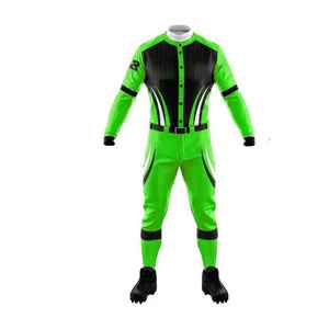 Ensemble de maillot et pantalon de football personnalisé sublimé pour homme, manches longues, ajusté, respirant, toutes saisons, tenue d'équipe adulte - Product Image 1