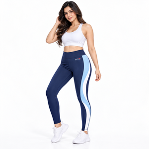 Women <b>Legging</b> Designed With Smooth <b>Polyester</b> Fabric Moisture Wicking Performance Flexible Movement Comfortable Fit Elastic Waist - Product Image 1