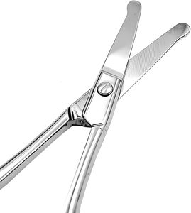 Tijeras de Precisión para Vello Nasal, Acero Inoxidable, Herramienta de Cuidado Facial Profesional, Tijeras de Recorte para Cuidado Personal - Product Image 5