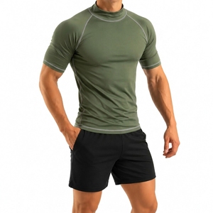 Premium Men's <b>Compression</b> <b>Shirt</b> Ready Stock OEM Private Label Activewear Factory - Product Image 5