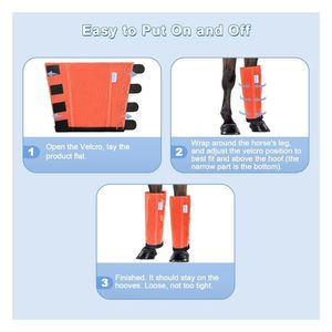 Premium Ventilated Horse Fly Leg <b>Boots</b> Protective Fine Mesh Equine Guards Custom OEM Manufacturing Wholesale Export - Product Image 3