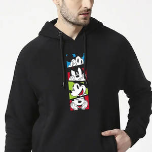 Sweat-shirt pour homme en molleton épais en mélange polyester/coton, écologique, avec logo personnalisé en relief et broderie 3D, très vendu - Product Image 5