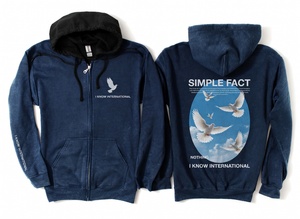 Sudadera con Capucha Personalizada con Estampado Gráfico, Sudadera Holgada de Estilo Urbano con Estampado Gráfico, Sudadera Informal Unisex de Algodón y Felpa - Product Image 4