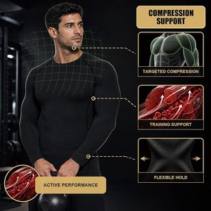 OEM ODM Support de poignet unisexe personnalisé en Spandex/Polyester, Manches longues ou courtes, Vêtements de sport pour la gym, Logo personnalisé, Toutes couleurs et tailles - Product Image 3