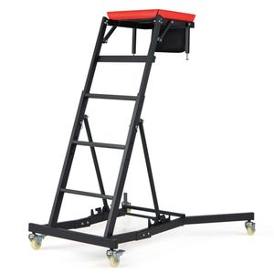 Crawler per Riparazioni Auto Resistente con Capacità di 180 kg, Regolabile a 4 Livelli di Altezza e Pieghevole - Product Image 1