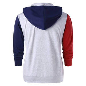 เสื้อฮู้ดผู้ชายผ้าฝ้ายฟลีซ 100% ดีไซน์ทันสมัย ราคาสมเหตุสมผล เป็นมิตรต่อสิ่งแวดล้อม ใส่สบายสำหรับฤดูใบไม้ร่วง ขายดี - Product Image 4