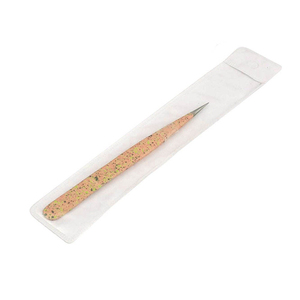 แหนบดึงขนตาสแตนเลส Kaamir Instruments ปลายเรียบป้องกันแม่เหล็ก ขนาด 10 มม. บรรจุภัณฑ์และโลโก้ปรับแต่งได้ - Product Image 2