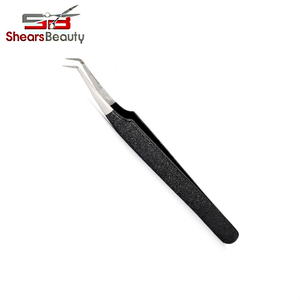 Pinzas de pestañas Premium Rainbow, 6 piezas, herramientas profesionales de alta precisión para extensión de pestañas de volumen, para uso en salón - Product Image 3