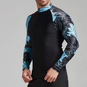 Camiseta de compresión Rash Guard para hombre, protección solar, para surf - Product Image 6