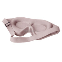 Antifaz 3D de Espuma Viscoelástica Contorneada 25x10cm 100% Bloqueo de Luz Antifaz con Peso para Yoga y Meditación Compatible con Alivio de Presión para las Cuatro Estaciones