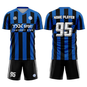 Design Your Own Soccer Uniform <b>Wholesale</b> Football Uniform Set Custom Printed Logo Team Uniform Made in Pakistan - Product Image 1