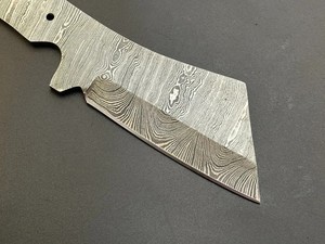 Cuchilla de Acero de Damasco Forjada a Mano Personalizada para <span class=keywords><strong>Mini</strong></span> Cuchillo de <span class=keywords><strong>Chef</strong></span>, Extra Afilada, Ambidiestra, Apta para Lavavajillas - Product Image 2