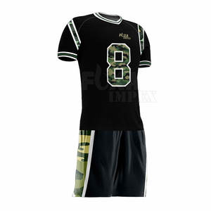 Nueva llegada bandera uniforme de fútbol al por mayor personalizado hombres bandera uniforme de fútbol para equipo en Stock - Product Image 2